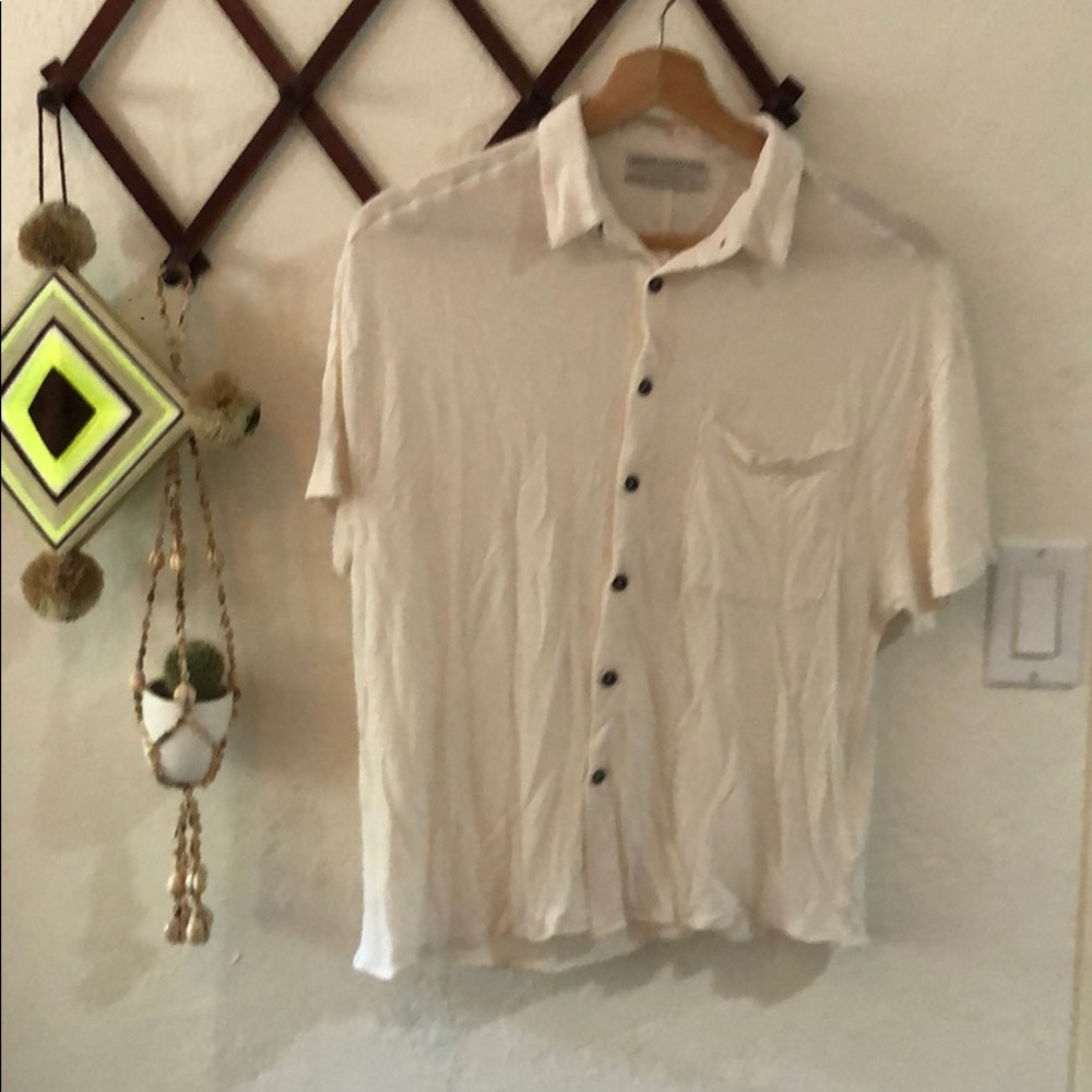 Ivory Urban Outfitters button up